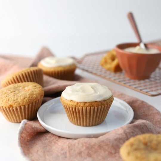 Carrot cake muffins 