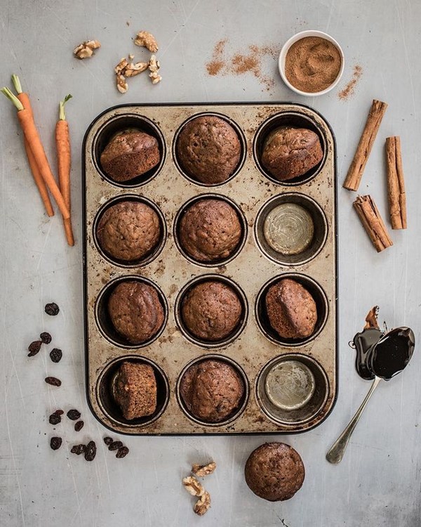 Carrot cake muffins