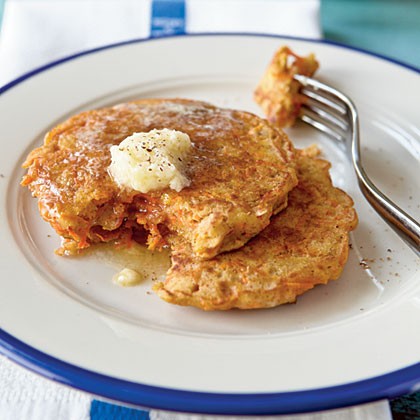 Carrot cake pancakes