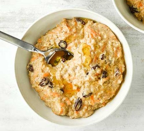Carrot cake porridge