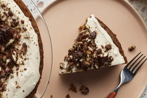 Carrot cake with a kick 