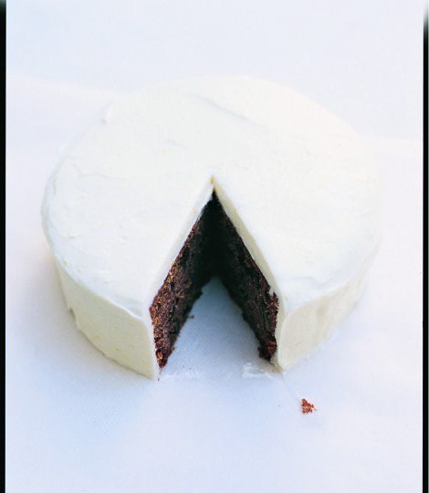 Carrot cake with cream cheese frosting