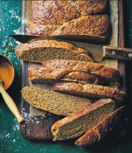 Carrot, caraway & orange morning loaf