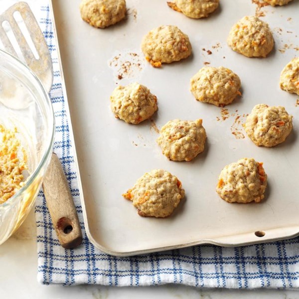 Carrot cookie bites