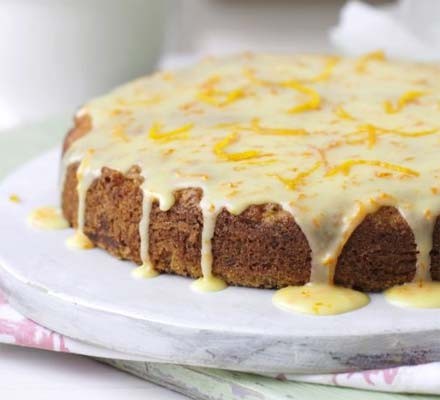 Carrot, courgette and orange cakes
