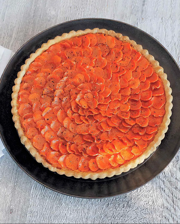 Carrot crostata