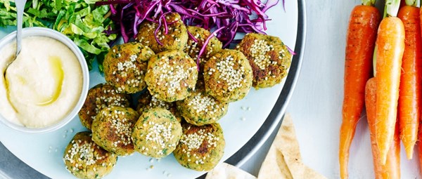 Carrot falafel