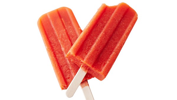 Carrot-ginger ice pops