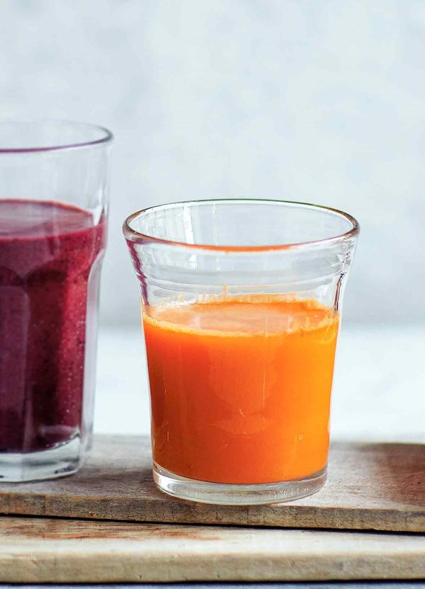 Carrot ginger juice
