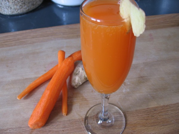 Carrot ginger mimosa
