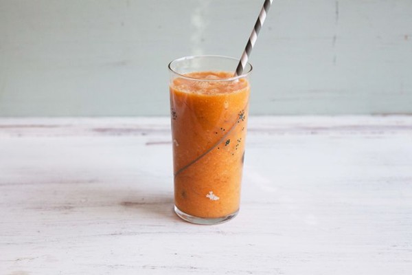 Carrot ginger smoothie
