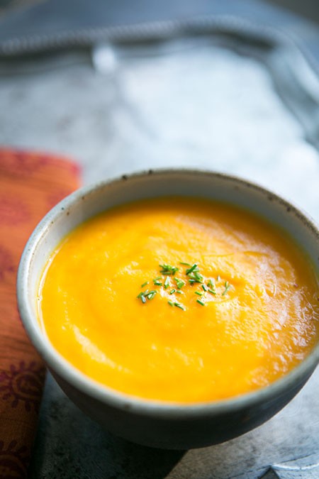 Carrot ginger soup