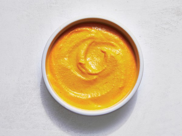 Carrot-ginger turmeric sauce