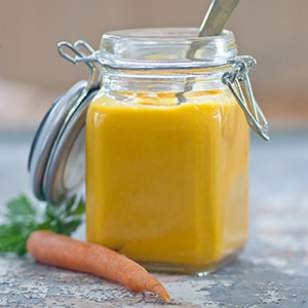 Carrot-ginger vinaigrette