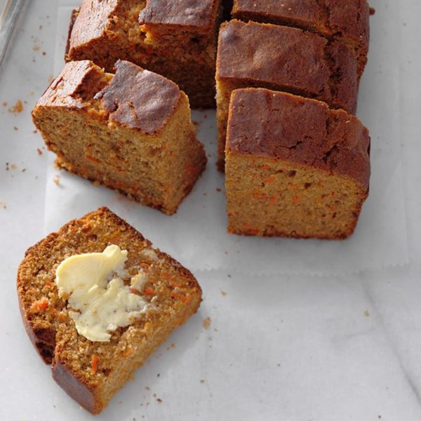 Carrot honey loaf