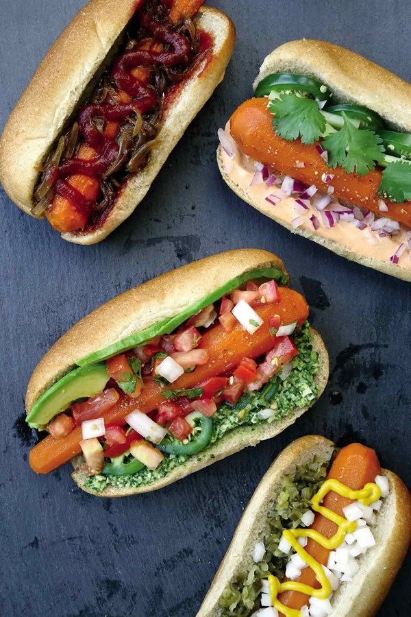 Carrot hot dog