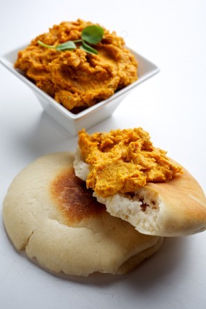 Carrot hummus