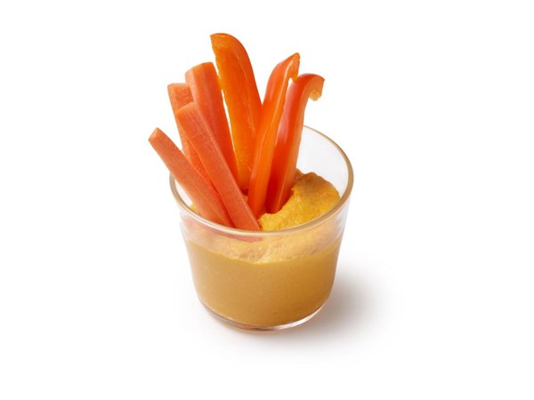 Carrot hummus