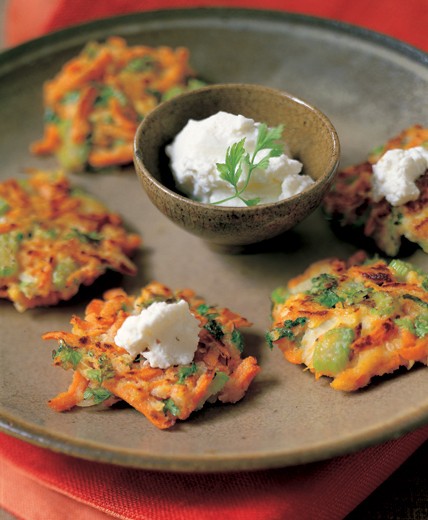 Carrot latkes