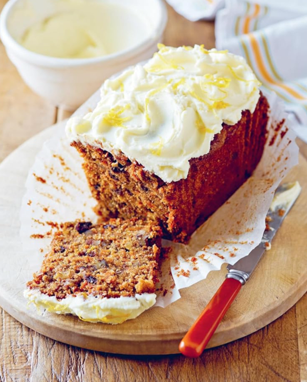 Carrot loaf cake
