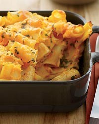 Carrot macaroni and cheese