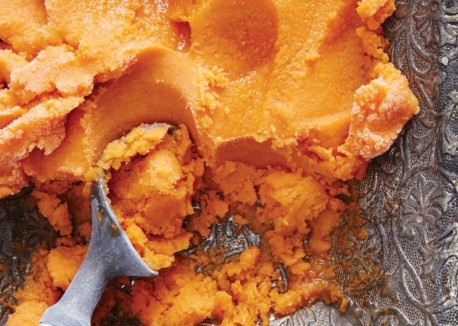 Carrot-mango sorbet