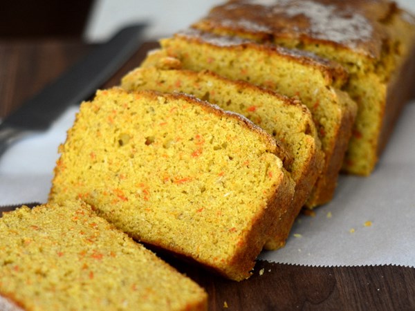 Carrot oatmeal quick bread