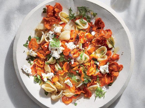 Carrot orecchiette