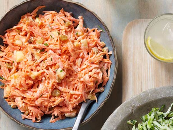 Carrot-pineapple slaw