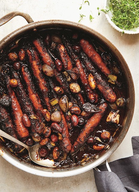Carrot pot roast