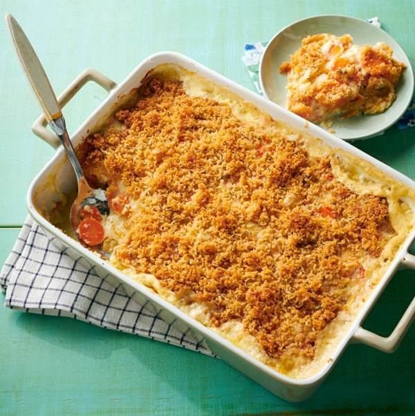Carrot-potato gratin