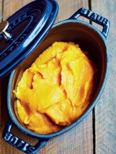 Carrot purée with cumin (Mousseline de carottes au cumin)