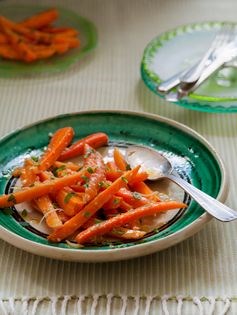 Carrot salad with cumin & preserved lemon
