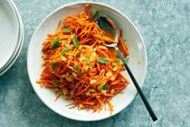 Carrot salad with cumin and coriander