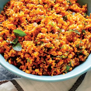 Carrot "tabbouleh"