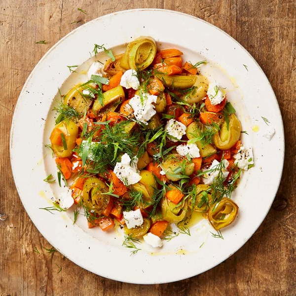Carrots and leeks, Turkish style
