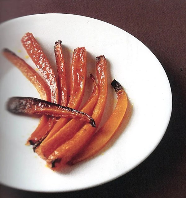 Carrots, caramelized