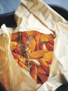 Carrots in a bag