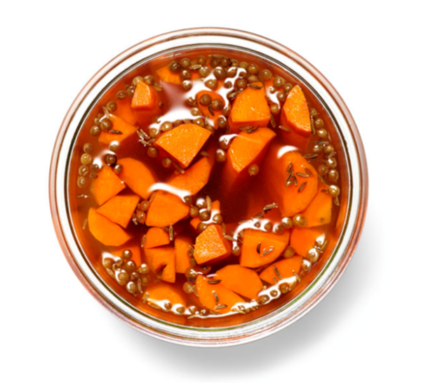 Carrots with cumin and coriander