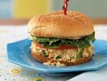 Cashew chicken salad sandwiches