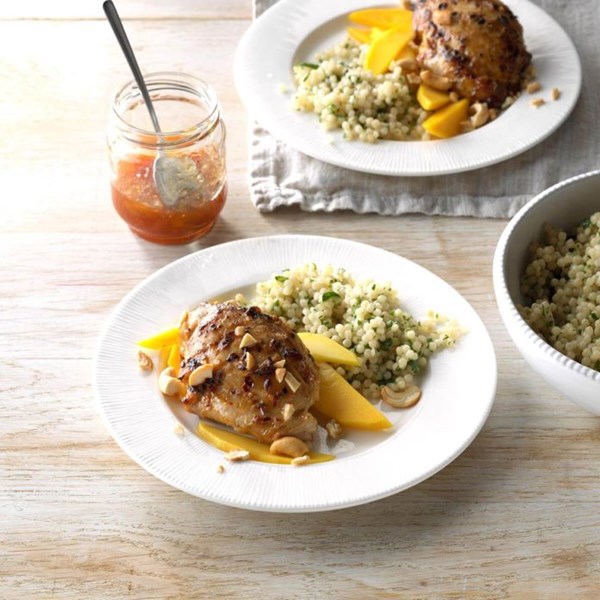 Cashew mango grilled chicken 