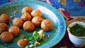 Cashew nut and paneer koftas