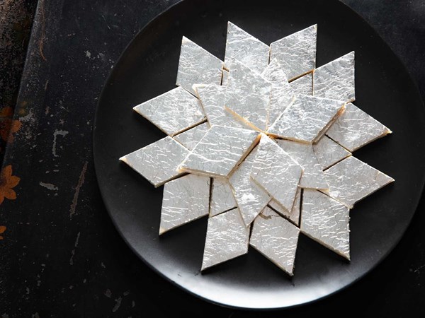 Cashew slice (Kaju katli)