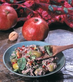 Caspian olive tapenade (Zeytoun parvardeh)