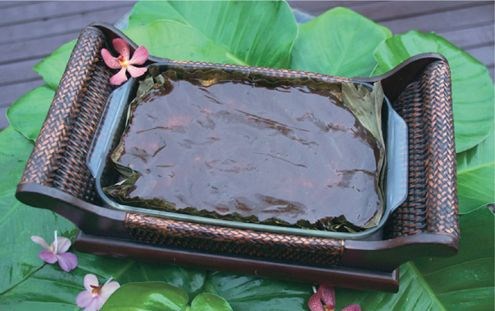 Cassava bibingka