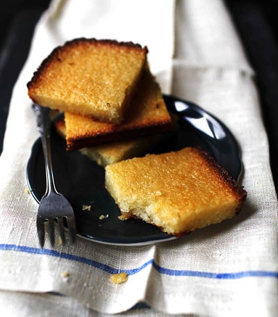 Cassava custard (Bibingka)