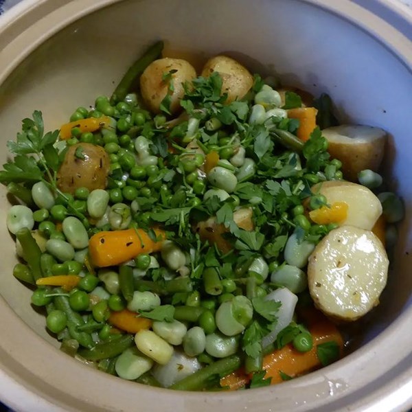 Casserole of spring vegetables (Le ragoût printanier)