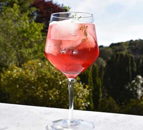 Cassis spritz