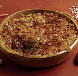 Cassoulet of white beans with braised pork, sausage, and duck confit