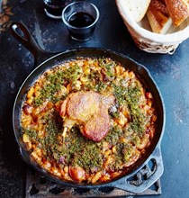 Cassoulet with confit duck